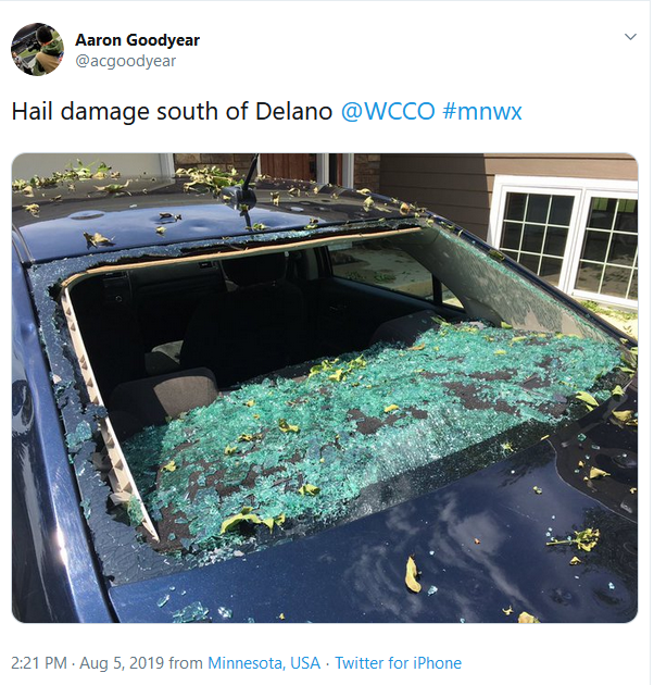 Summary of August 5, 2019 Severe Weather Event